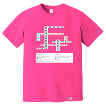 Load image into Gallery viewer, Heavy Weight T-Shirt: Kross Word Puzzle