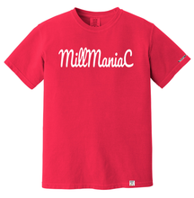 Load image into Gallery viewer, Heavy Weight T-Shirt: MillManiaC - White Letters