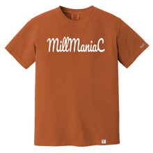 Load image into Gallery viewer, Heavy Weight T-Shirt: MillManiaC - White Letters