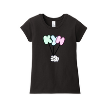 Load image into Gallery viewer, Youth Girls T-Shirt: KYH Balloon