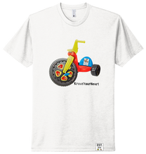 Load image into Gallery viewer, T-Shirt: Big Wheel for the Streets