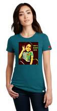 Load image into Gallery viewer, Women T-Shirt: Mr. Pop-a-da-pol-ous