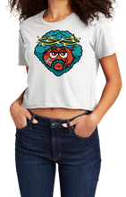 Load image into Gallery viewer, Women Cropped T-Shirt: Black Jesus