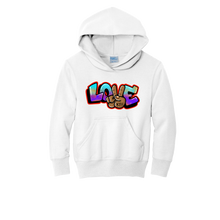 Load image into Gallery viewer, Youth Hoodie: Love