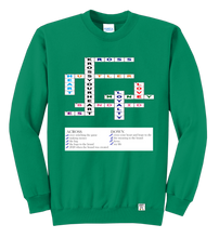 Load image into Gallery viewer, Sweatshirt: Kross Word Puzzle
