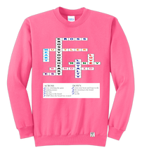 Load image into Gallery viewer, Sweatshirt: Kross Word Puzzle
