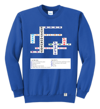 Load image into Gallery viewer, Sweatshirt: Kross Word Puzzle
