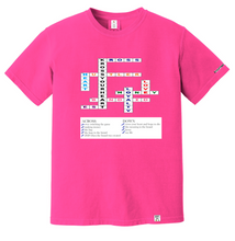 Load image into Gallery viewer, Heavy Weight T-Shirt: Kross Word Puzzle
