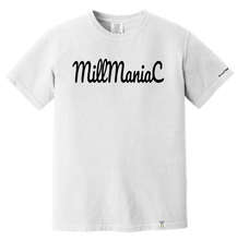 Load image into Gallery viewer, Heavy Weight T-Shirt: MillManiaC - Black Letters
