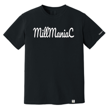 Load image into Gallery viewer, Heavy Weight T-Shirt: MillManiaC - White Letters
