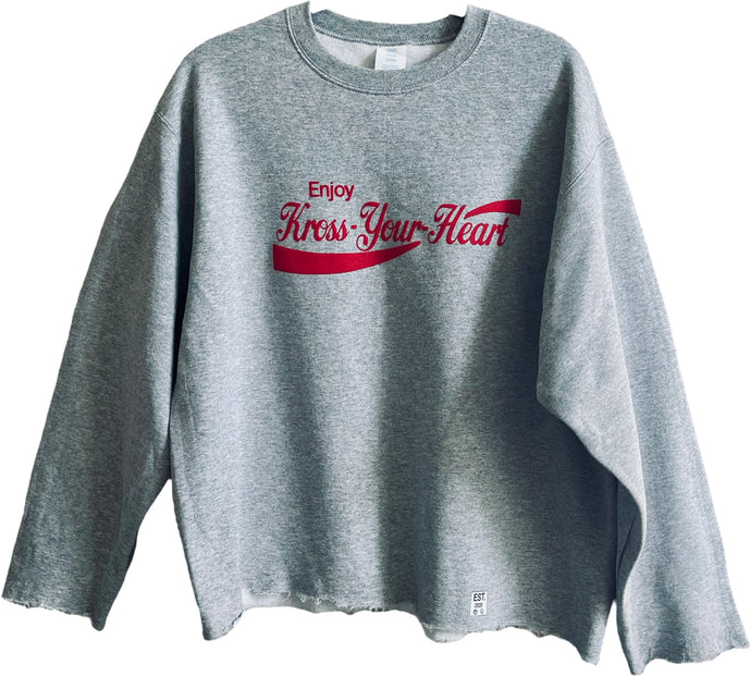 Sweatshirt: Enjoy Kross Your Heart 2 (Puff)