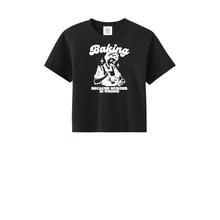 Load image into Gallery viewer, Women Boxy Tee: Baking is Good
