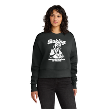 Load image into Gallery viewer, Women Sweatshirt: Baking is Good
