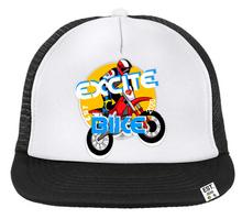 Load image into Gallery viewer, Trucker Hat: Excite Bike
