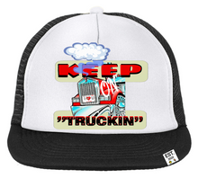 Load image into Gallery viewer, Trucker Hat: Keep On Truckin
