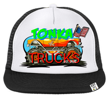 Load image into Gallery viewer, Trucker Hat: Tonka Trucks
