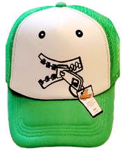 Load image into Gallery viewer, Trucker Hat: Zip It
