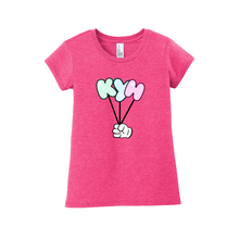 Load image into Gallery viewer, Youth Girls T-Shirt: KYH Balloon
