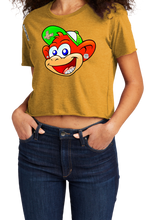 Load image into Gallery viewer, Women Cropped T-Shirt: Durty South
