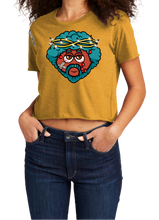 Load image into Gallery viewer, Women Cropped T-Shirt: Black Jesus
