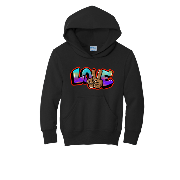 Youth Hoodie: Love